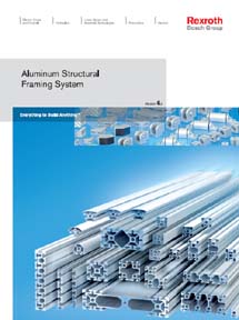 New aluminum framing catalog 6.1 from Rexroth