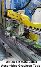 Robot Assembles Toy Top