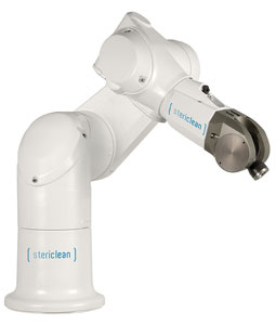 Stäubli Robotics Announces the New Stericlean Robot for VHP Environments
