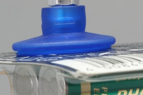 Schmalz FGA/FG-PVC bellows suction pad: high flexibility with long service life