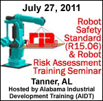 Robot Safety Standard (R15.06) & Robot Risk Assessment Training Seminar 