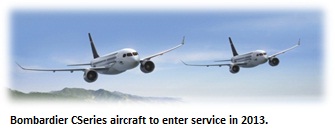 Bombardier CSeries aircraft
