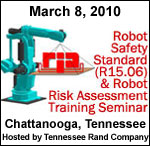 Robot Safety Standard (R15.06) & Robot Risk Assessment Training Seminar 