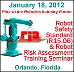Robot Safety Standard (R15.06) & Robot Risk Assessment Training Seminar