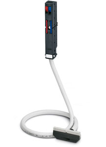 Phoenix Contact expands its VARIOFACE Professional (VIP) systems cabling line with a robust overmolded front adapter/cable system