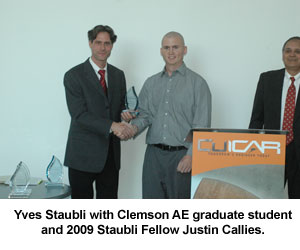 2009 Staubli Fellow Award