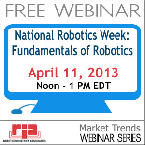 Robot Design, Integrated Controls & Software Architectures of Industrial Robots - FREE Webinar