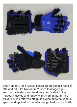 GM RoboGlove developed with NASA