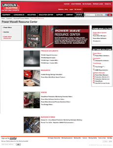 Power Wave Resources Site Launched by Lincoln Electric