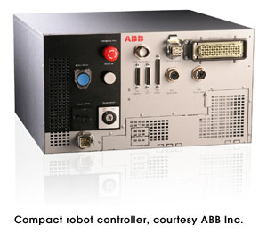 Compact robot controller, courtesy ABB Inc.