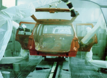 ABB System Handles Complete Interior and Exterior Body Painting of Utility Vehicle
